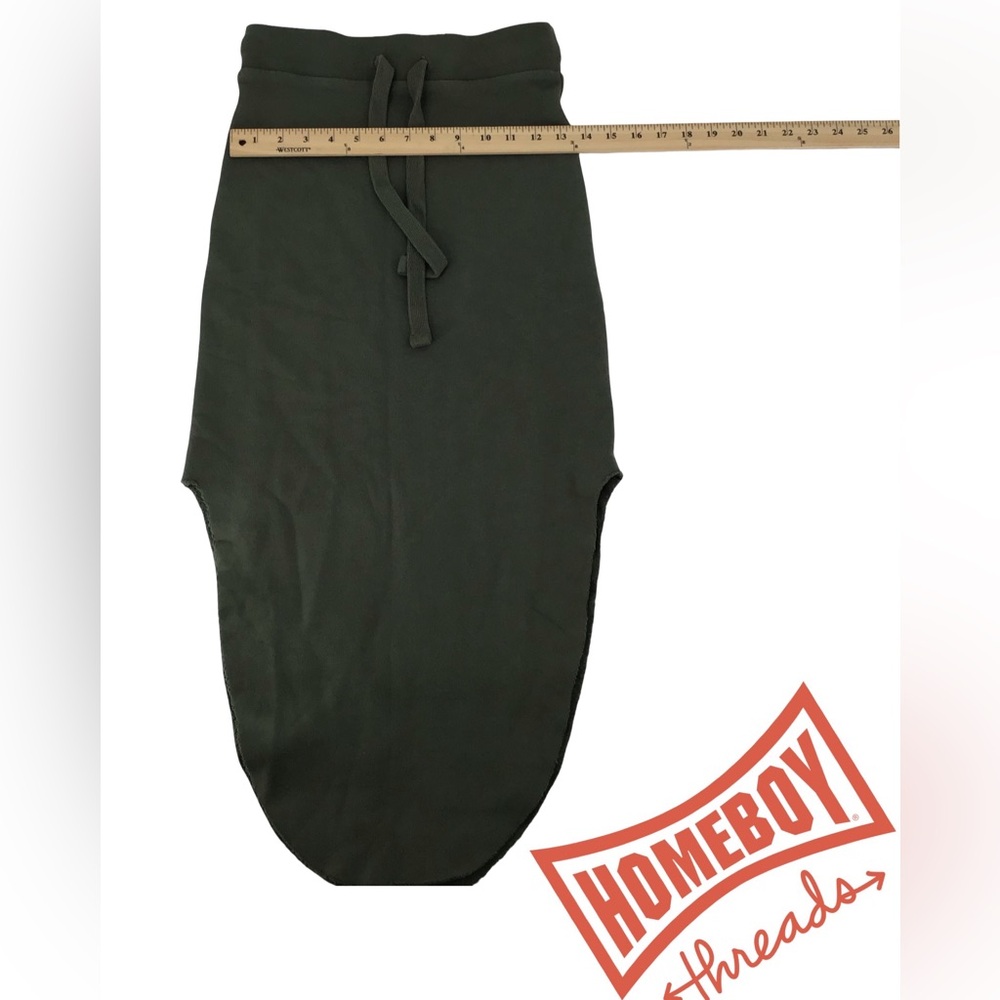 frank & eileen sweat shirt skirt green small - Picture 4 of 5